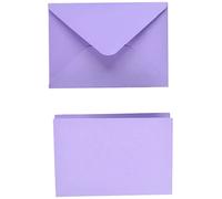 Sizzix 664841 Lot de 10 Cartes et enveloppes Surfacez, A6, poussière de Lavande, Multicolore, taille unique