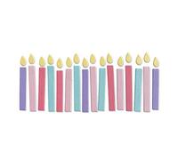 Sizzix 665071 Thinlits Die Bougies d'anniversaire par Kath Breen Taille unique