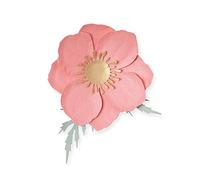 Sizzix 665081 Thinlits Motif coquelicot islandais par Olivia Rose Lot de 3