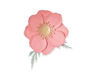 Sizzix 665081 Thinlits Motif coquelicot islandais par Olivia Rose Lot de 3