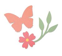 Sizzix Bigz Die 664486 Ailes du jardin d'Oliva Rose