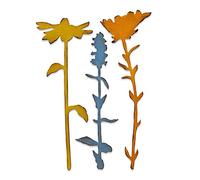 Sizzix Thinlits Die 665097 Flutter sur par Jessica Scott Lot de 9