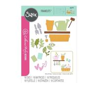 Sizzix Catherine Pooler Lot de 18 matrices de découpe Motif Greenhouse Finds #2
