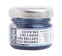 Sizzix Effectz Luster Charbon de Bois 20 ML | 666169 | Cire métallique pour Loisirs créatifs, Scrapbooking, Fabrication de Cartes et Plus Encore, Gris, Taille unique