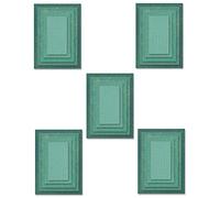 Sizzix Framelits Lot de 25 matrices - Carreaux empilés rectangles par Tim Holtz, 665433