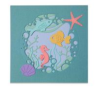 Sizzix Lot de 9 matrices Thinlits Scène Océan par Olivia Rose, 665190