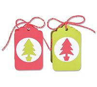 Sizzix Matrice de dcoupe Bigz Boîte Étiquette Cadeau par Kath Breen, 665346