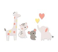 Sizzix Matrice de découpe Bigz 663863, Les Amis du Zoo de Olivia Rose, Multicolore, Taille unique