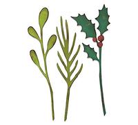 Sizzix Matrice de découpe Bigz L 664757 Branches de fête de Tim Holtz