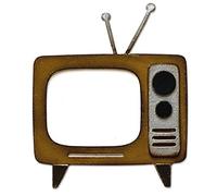 Sizzix Matrice de decoupe Bigz Rétro TV par Tim Holtz, 665371, Multicolore, taille unique