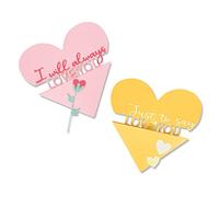Sizzix Matrice de decoupe Thinlits 10PK Heart Slider Card par Olivia Rose | 666019 | Chapitre 4 2022