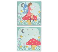 Sizzix Matrice de decoupe Thinlits 13PK Fairy Scene par Lisa Jones | 666018 | Chapitre 4 2022 Wafer, Plastique, Grey, Taille Unique