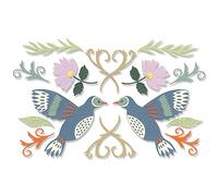Sizzix Matrice de decoupe Thinlits 16 PK Birds & Blossoms par Lisa Jones | 666015 | Chapitre 4 2022