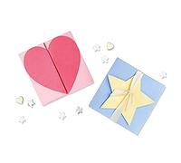 Sizzix Matrice de decoupe Thinlits de 5 cartes cœur et étoiles par Kath Breen, 665479