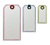 Sizzix Matrice de decoupe Thinlits de 6 étiquettes encadrées par Tim Holtz | 666065 | Chapitre 4 2022