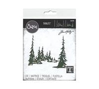 Sizzix Matrice de decoupe Thinlits Pines de Tim Holtz, 665583, Plastique, Multicolor, Taille unique