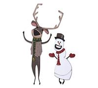 Sizzix Matrice de découpe Thinlits Set de 15 pcs 664753 Découpages de Noël #2, Colorize de Tim Hotlz, Papercut Christmas #2, Taille unique