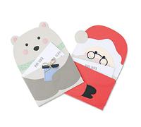 Sizzix Matrice de découpe Thinlits set de 20 pcs 664456 Lettres au Père Noël de Yasmin Rowlands, Taille unique