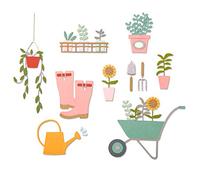 Matrice de Découpe Thinlits Set de 23pcs 664379 Abri de Jardin de Sophie Guilar