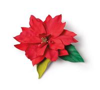 Sizzix Matrice de découpe Thinlits set de 5pcs 664817 Poinsettia Élégant de Jennifer Ogborn, Taille unique