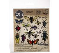 Sizzix Matrices de Découpe Framelits,Entomologie, Multicolore, Taille Unique