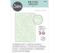 Sizzix Multi-Level Textured Impressions A5 Embossing Folder-Snowberry By Kath Breen