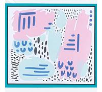 Sizzix Pochoirs superposés, lot de 4 marques abstraites par Lisa Jones