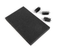Sizzix Réverve Brush Rollers Et Foam Pad, Pour Pochoirs Wafer-Thin, Blister-Ls -