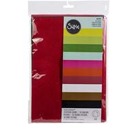 Sizzix Surfacez Felt Sheets 10/Pkg-Festive Colors