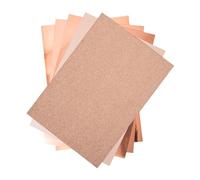 Sizzix Surfacez - Matières 664534 Papier Cartonné Prestige, doré, 50 Pack, Or Rose, Taille Unique