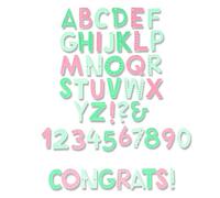 Sizzix Thinlits Die Alphabet marqué par Olivia Rose | 665893 |Chapitre 2 2022, Multicolor, Taille Unique