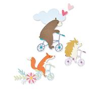 Sizzix Thinlits Die Set 11PK Joy Riders par Olivia Rose | 665888 |Chapitre 2 2022, Plastique Papier, Multicolor, Taille Unique