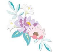 Sizzix Thinlits Die Set 14PK Layered Summer Flowers par Lisa Jones | 665891 |Chapitre 2 2022, Multicolor, Taille Unique
