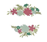 Sizzix Thinlits Dies 665285 Fleurs sauvages par Lisa Jones Multicolore Taille unique