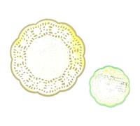 Sizzix Thinlits Lot de 4 matrices de découpe Doily Duo par 49 & Market