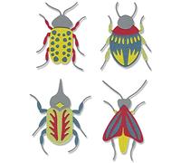 Sizzix Thinlits Lot de 9 matrices de découpe Motif Bugs par Jennifer Ogborn | 665956 | Chapitre 3 2022