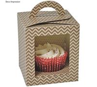 Sizzix Thinlits Plus Set- Boîte, Cupcake, 8,26x9,53x8,26cm, Blister-Ls -