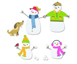 Sizzix Thinlits Set de 17 matrices Snow Family par Jennifer Ogborn | 665959 | Chapitre 3 2022