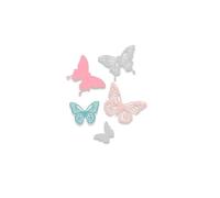 Sizzix Thinlits Set de Matrices de Découpe Papillons par Sophie Guilar - 5 Pièces