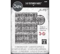 Sizzix Tim Holtz Classeur de gaufrage 3D Motif botanique Format A5