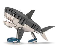 sizzlepop Tralalero Tralala 3D Figurine de construction amusante pour les fans de mèmes, pour enfants et adultes, idée cadeau créative, style italien Brainrot