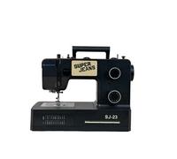 Jaguar SJ-23 Super Jeans Series | Machine à coudre électrique robuste | 23 points intégrés | Enfilage automatique | Longueur et vitesse de point réglables | Éclairage LED | Parfaite pour débutants et