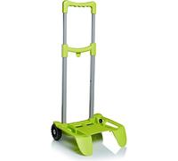 Sj Gang Be Box Plus Backpack Trolley, Green, Elementary & Middle School