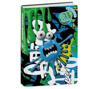 SJ GANG STYLE JAM GANG Agenda scolaire daté standard 10 mois, multicolore, accessoires scolaires, accessoires sac à dos, enfant