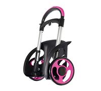 SJ GANG STYLE JAM GANG Carrello Trolley Seven Portazaino Blocca Zaino - Ruote Maxi - Rosa Mixte Enfant Jouet, Nero/Fucsia, Taille Unique