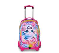 Sac À Dos Trolley Sjgang Cat&Air Trolley Jack 3 Roues Candy Fuchsia Nd Candy Fux