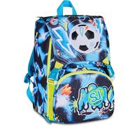SJ GANG STYLE JAM GANG sac à dos école extensible GLOWGAME, Celeste, 24 L, zip