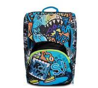 SJ GANG STYLE JAM GANG Sac À Dos Extensible Big - Flip 3d Sj Boy Garçon Sac à dos extensible, Bleu, M