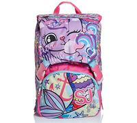 SJ GANG STYLE JAM GANG Sac À Dos Extensible Mixte enfant Bagagli- Set de bagages, Rose, 41x27x16 cm aperto