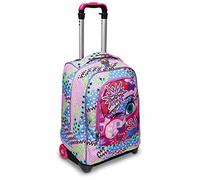 SJ GANG STYLE JAM GANG Trolley Fille Mallettes ordinateur à roulettes, Rose, Taille unique